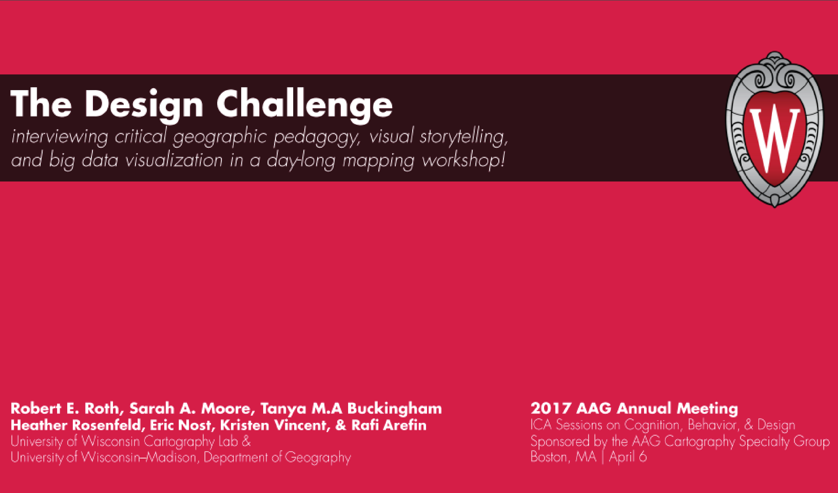 Rob's Design Challenge Slides-AAG2017