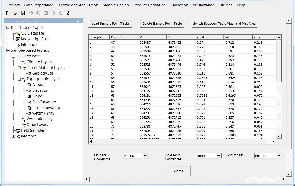 Tutorial_SampleBase_Load_Field_Sample_File